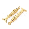 Rack Plating Brass Micro Pave Cubic Zirconia Pendants KK-M309-38F-G-2