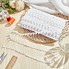 25 Yardss Polyester Elastic Button Looping Ribbons SRIB-WH0011-211A-4