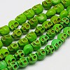 Synthetic Turquoise Beads Strands TURQ-G113-23x30mm-03-2