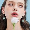Unicraftale 40Pcs 4 Colors 304 Stainless Steel Leverback Earring Findings STAS-UN0029-67-6