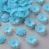 Transparent Frosted Acrylic Bead Caps MACR-S371-04A-755-1