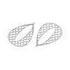 201 Stainless Steel Pendants STAS-N102-21P-2