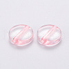 Transparent Acrylic Beads TACR-S154-09A-26-2