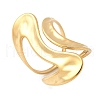 Ocean Themes 304 Stainless Steel Open Cuff Rings for Women RJEW-K293-02A-G-2