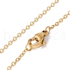 Ion Plating(IP) 304 Stainless Steel Pendant Necklace for Men Women STAS-H169-01E-4