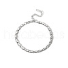 Stylish Stainless Steel Can Tab Chain Bracelets VU2400-3-2