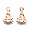 Alloy Enamel Pendants ENAM-Q443-019-RS-2