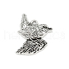 Tibetan Style Alloy Pendants PALLOY-P310-01D-AS-1