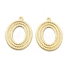 Brass Pendants KK-B134-06G-1