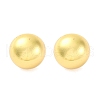 Half Round 304 Stainless Steel Stud Earrings EJEW-A125-80E-G-4