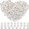 CHGCRAFT Plating Acrylic Beads SACR-CA0001-04-1