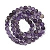 Natural Amethyst Beads Strands G-RM2025-B38-6mm-3