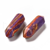 Synthetic Colorful Malachite No Hole G-K330-09-3