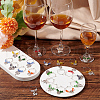 24Pcs 6 Styles Alloy Wine Glass Charms AJEW-AB00073-4