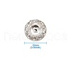 Brass Rhinestone Beads RB-TA0001-02C-7