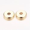 Real 18K Gold Plated Brass Spacer Beads X-KK-E702-20G-NF-1