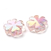 UV Plated Acrylic Beads SACR-G033-03F-3