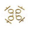 ibetan Style Alloy Toggle Clasps GLF1298Y-NF-2