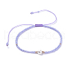 Adjustable Nylon Thread Braided Beads Bracelets BJEW-JB04375-2