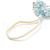 Natural Aquamarine Car Hanging Decorations HJEW-L026-05P-4