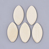 Undyed Beech Wood Beads X-WOOD-N003-001-1