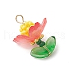 Glass Pendants PALLOY-MZ00736-4