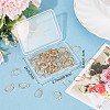 SUNNYCLUE 60Pcs 304 Stainless Steel Leverback Earring Findings STAS-SC0004-61-6