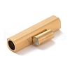 Ion Plating(IP) 304 Stainless Steel Magnetic Clasps with Glue-in Ends STAS-F276-05G-01-3