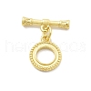 Brass Toggle Clasps KK-A223-34G-2