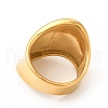 Ion Plating(IP) 304 Stainless Steel Finger Rings RJEW-C049-26A-G-3