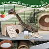 2 Sets 2 Style Wooden Teeter-totters DIY-FG0005-09-6