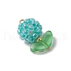 Glass Seed Beads Pendants PALLOY-MZ00592-06-3