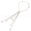 Zinc Alloy Rhinestone Hair Bands OHAR-WH20007-01A-P-1