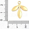Ion Plating(IP) 304 Stainless Steel Pendants STAS-P379-05E-G-3