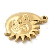 304 Stainless Steel Pendants STAS-I322-06G-02-2