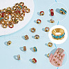 ARRICRAFT 50Pcs Brass Spacer Beads RB-AR0003-23-3