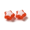 Imitation Jelly Transparent Acrylic Beads SACR-R741-03A-2