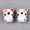 Handmade Porcelain Bead Strands PORC-N011-02D-1