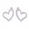 Tarnish Resistant 201 Stainless Steel Pendants STAS-N091-92-2