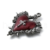Alloy Enamel Gothic Style Pendants PALLOY-R157-06B-06A-2