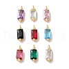 Glass Charms KK-F867-02G-1