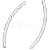 Beebeecraft 6Pcs Sterling Silver Tube Beads STER-BBC0007-47B-1