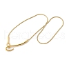 304 Stainless Steel Lariat Necklaces NJEW-C082-03G-2