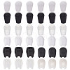 CHGCRAFT 180Pcs 9 Style Plastic Cord Ends KY-CA0001-56-1