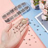 HOBBIESAY 379Pcs 12 Styles Tibetan Style Alloy Spacer Beads Sets TIBEB-HY0001-09-3