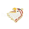 Independence Day Alloy Enamel Pendants ENAM-V001-04C-G-2