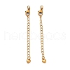925 Sterling Silver Chain Extenders STER-D036-28AG-1