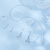 DICOSMETIC 80Pcs 4 Styles 304 Stainless Steel Link Connectors STAS-DC0016-20-4