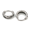 316 Surgical Stainless Steel Hoop Earrings EJEW-D096-23P-AS-2