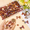 SOFPLATE 100Pcs UV Plating Rainbow Iridescent Acrylic Beads PACR-SP0001-06-3
